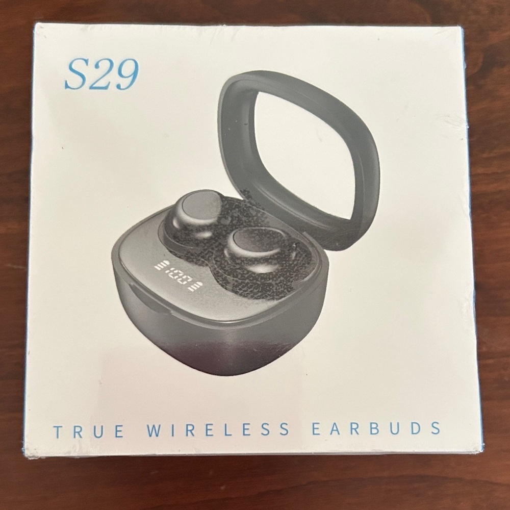 S29 True Wireless Earbuds - Black
